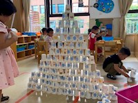 【活动剪影】纸杯建构