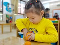 【活动剪影】剥桔子