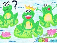 【教学内容】音乐：三只带斑点的小青蛙