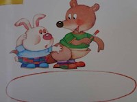 【教学内容】中班语言：胖胖兔减肥 