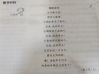 [教学内容] 语言：谁的伞大