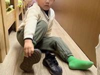 【活动剪影】我会穿鞋啦