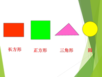 【教学内容】数学：认识长方形