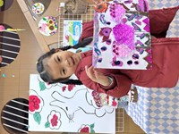 【教学内容】美术：春天的花