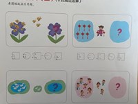 【教学内容】大班数学：6的加法运算