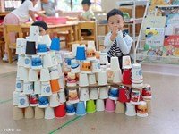 【活动剪影】纸杯建构