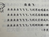 【教学内容】语言：虫虫飞