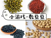 【教学内容】数学：抓豆子